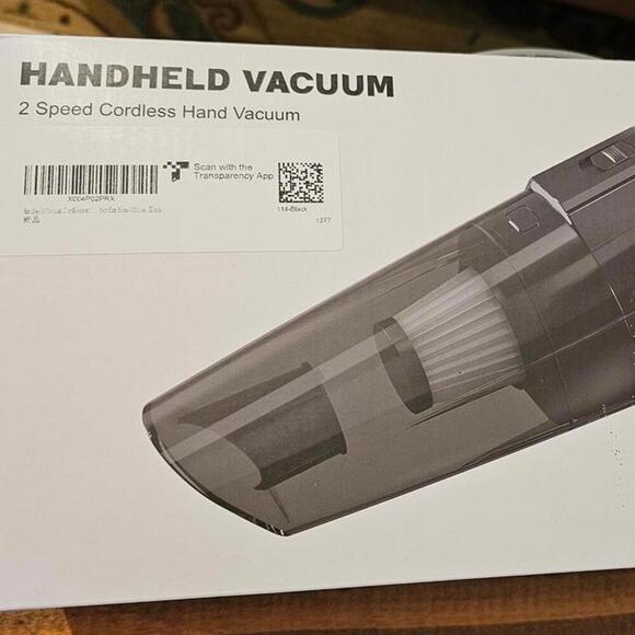 Cordless Handheld Vacuum - 2 Speed Cleaner - Picture 1 of 4